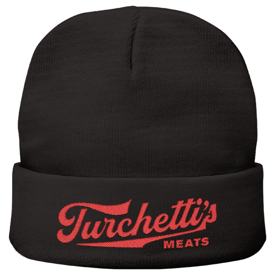 Turchetti's cuffed knit beanie